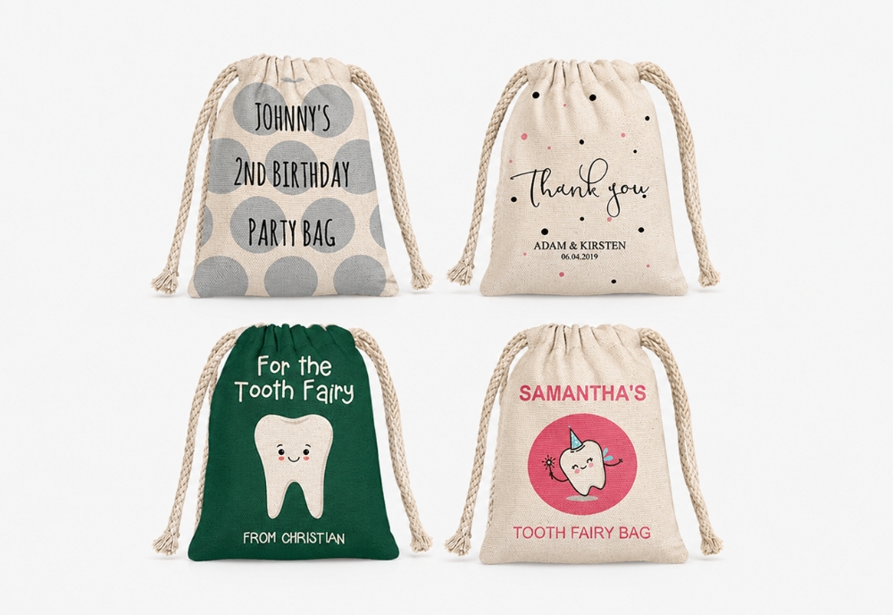 Personalised Tooth Fairy Bag